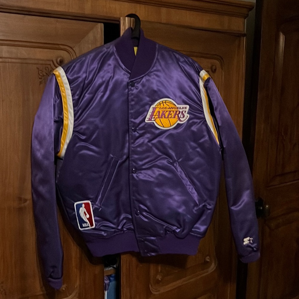 NBA Official Licensed Starter LA Lakers Jacket Size M. New, only wore once.